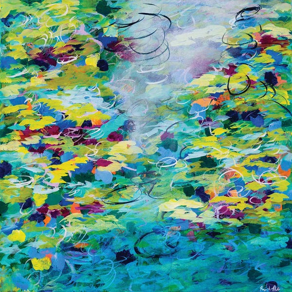 Water Lilies Collection: Hidden Oasis by Racquel Miller