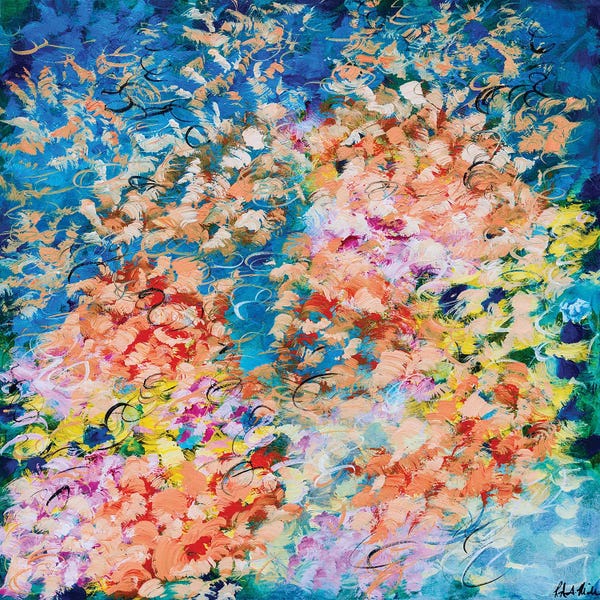 Abstract: A Gardens Lullaby by Racquel Miller