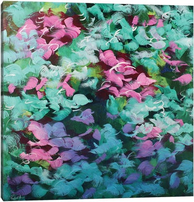 The Emerald Forest Canvas Art Print - Jewel Tones