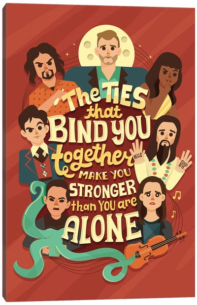 Stronger Together Canvas Art Print - Risa Rodil