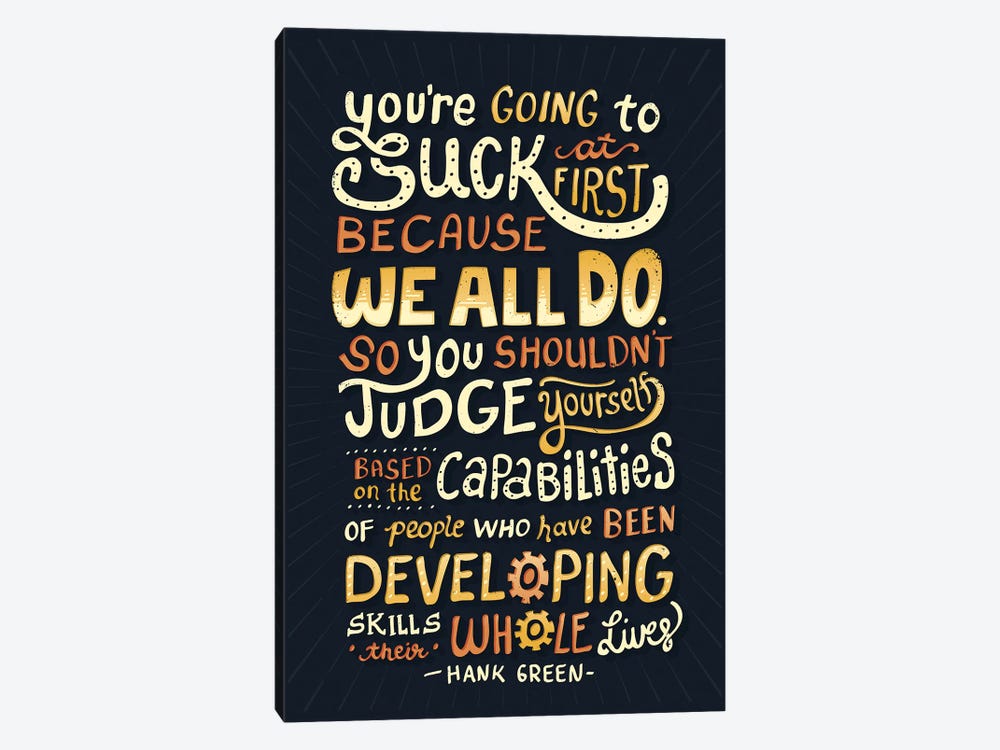 Good At Everything by Risa Rodil 1-piece Canvas Print