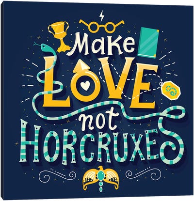 Horcruxes Canvas Art Print - Harry Potter (Film Series)