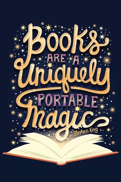 Reading Nook: Books Are Magic by Risa Rodil
