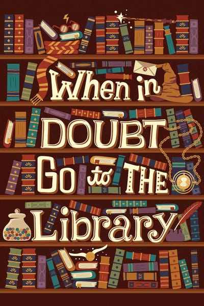 Reading Nook: Library by Risa Rodil