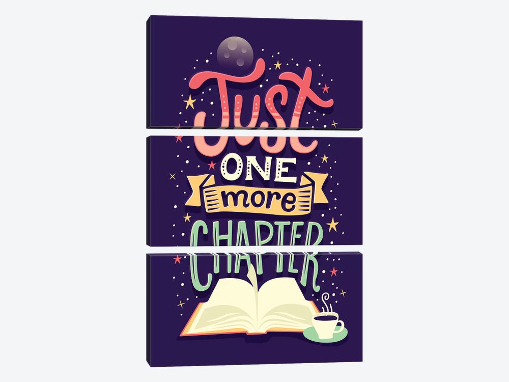 One More Chapter by Risa Rodil 3-piece Art Print