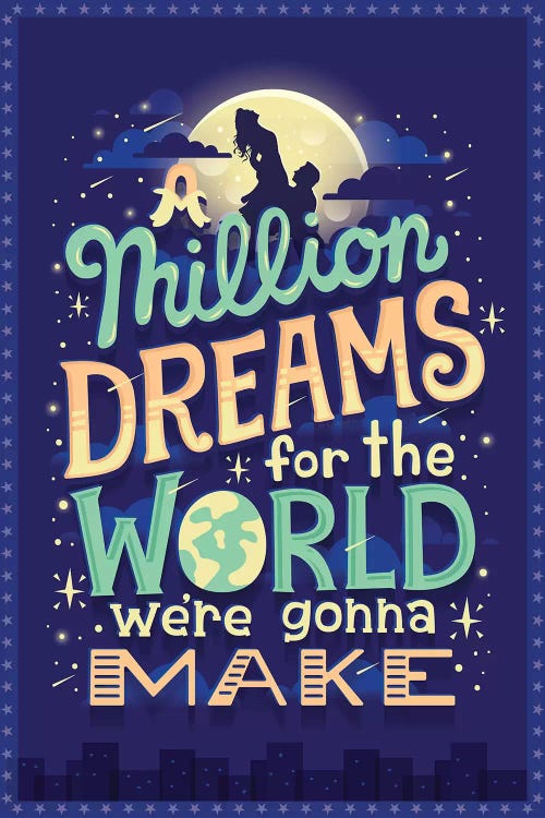 The Greatest Showman I by Risa Rodil wall art