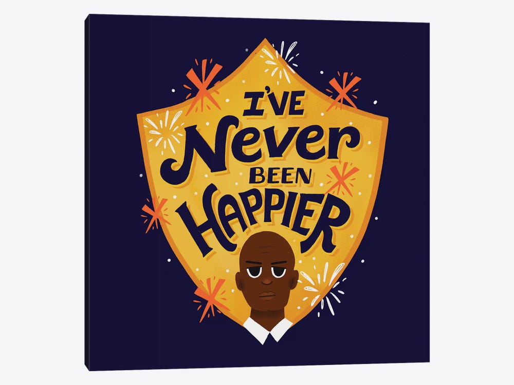 I've Never Been Happier by Risa Rodil 1-piece Canvas Print