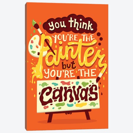 You're The Canvas Canvas Print #RRO62} by Risa Rodil Canvas Art