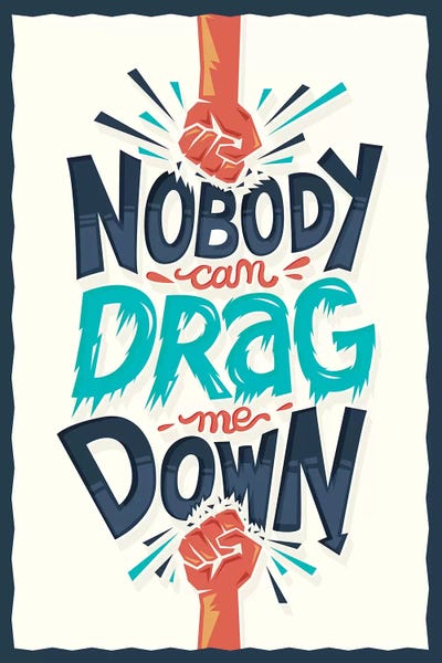 Drag Me Down by Risa Rodil canvas print