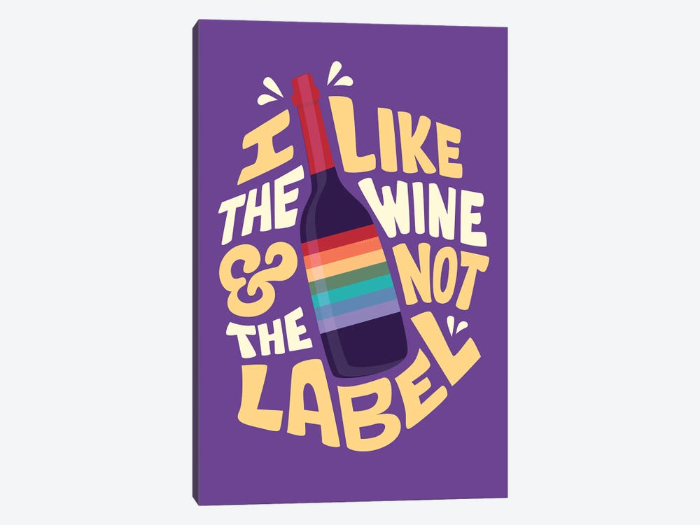 I Like The Wine by Risa Rodil 1-piece Canvas Print