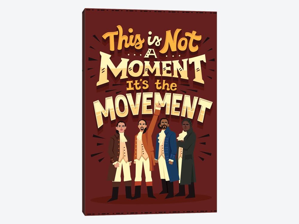 It's The Movement by Risa Rodil 1-piece Canvas Print