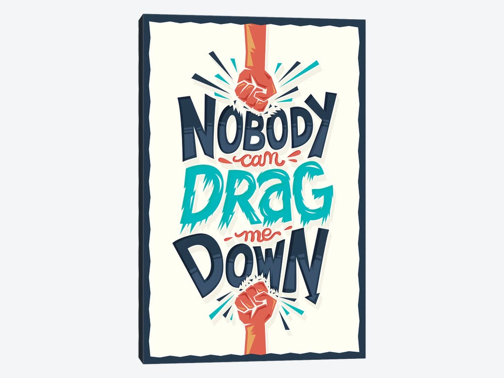 Drag Me Down by Risa Rodil 1-piece Canvas Wall Art