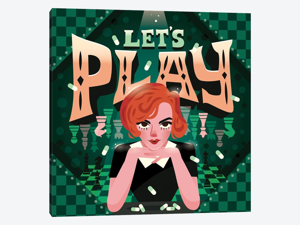 Let's Play by Risa Rodil 1-piece Canvas Artwork