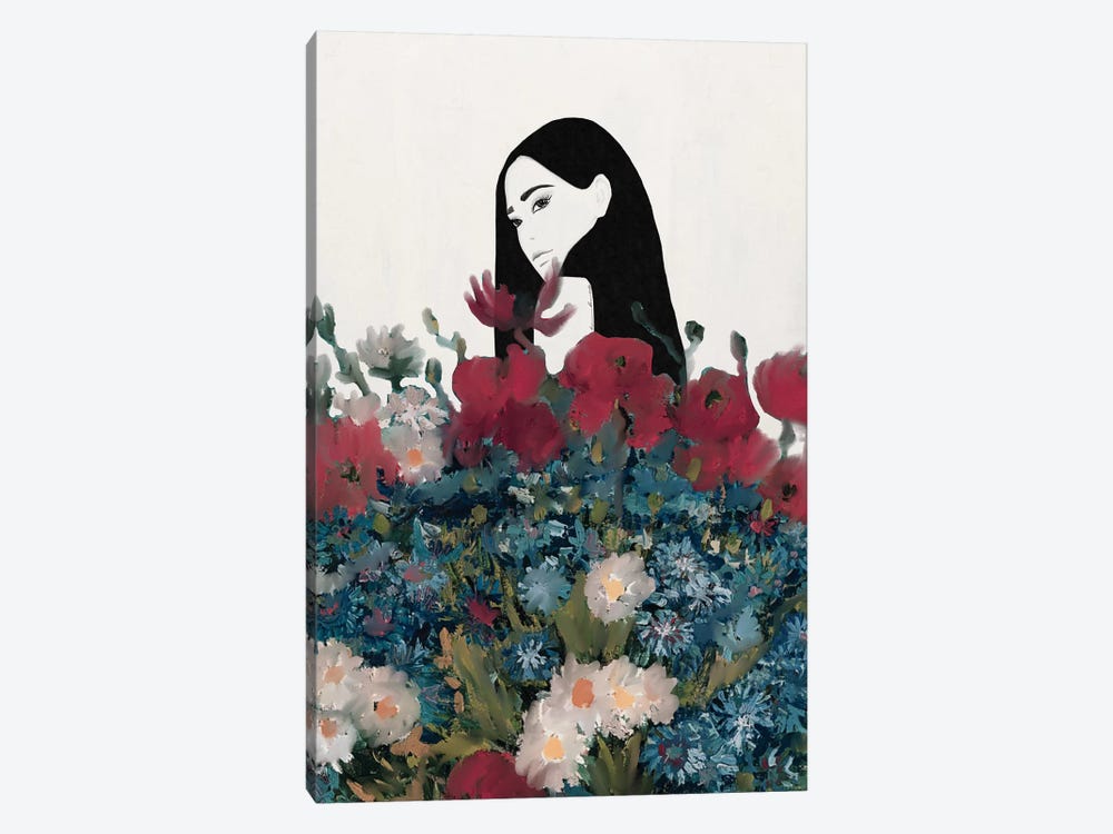 Poppies by Ramona Russu 1-piece Canvas Art Print