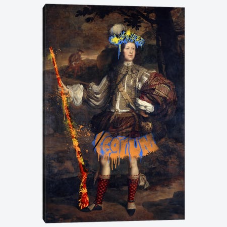 Lord Mungo Murray -The Royal Hunter Canvas Print #RRX21} by 5by5collective Art Print