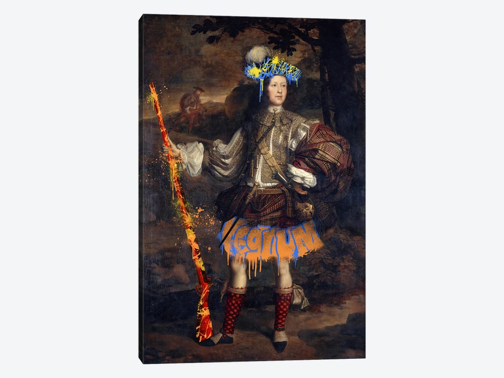 Lord Mungo Murray -The Royal Hunter by 5by5collective 1-piece Canvas Art