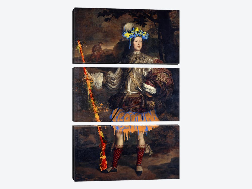Lord Mungo Murray -The Royal Hunter by 5by5collective 3-piece Canvas Art