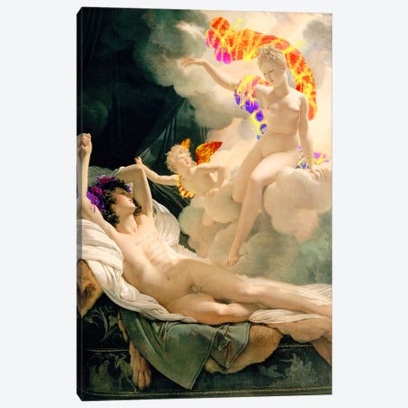 Morpheus and Iris - Messenger of the Gods and God of Dreams Canvas Print #RRX27} by 5by5collective Canvas Artwork