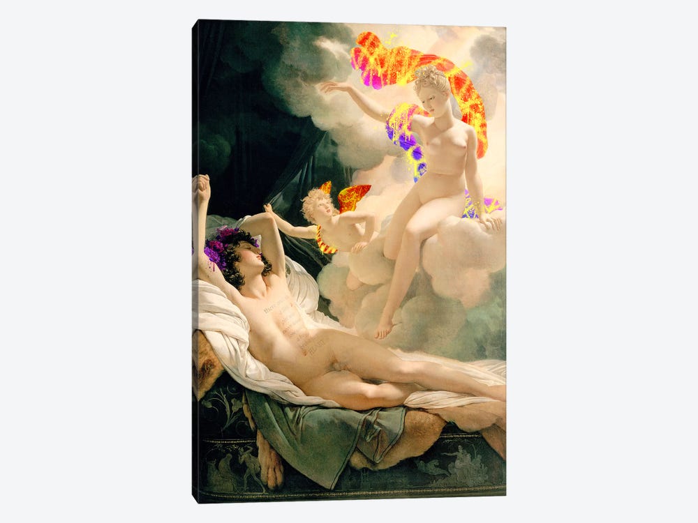 Morpheus and Iris - Messenger of the Gods and God of Dreams by 5by5collective 1-piece Canvas Art