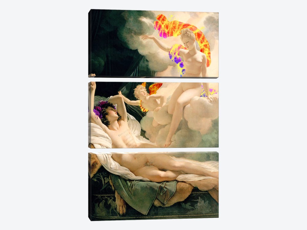 Morpheus and Iris - Messenger of the Gods and God of Dreams by 5by5collective 3-piece Canvas Artwork