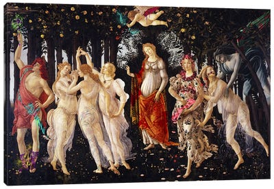 Primavera -The Celebration of Spring  Canvas Art Print - Renaissance ReDux