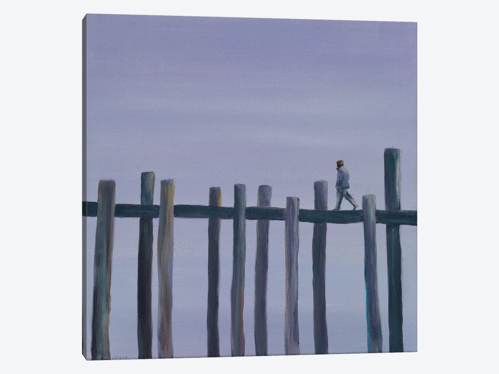 Don't Look Back by Chrys Roboras 1-piece Canvas Print