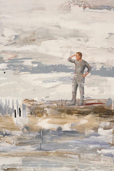 Far From Here by Chrys Roboras framed canvas print