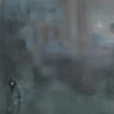 Getting On by Chrys Roboras canvas print