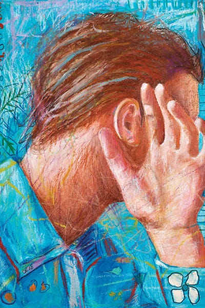 Sometimes by Chrys Roboras canvas print