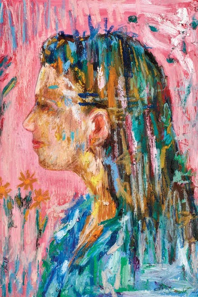 Story by Chrys Roboras canvas print