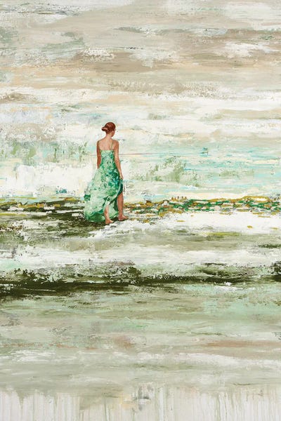 When Nature And I Became One by Chrys Roboras framed canvas print