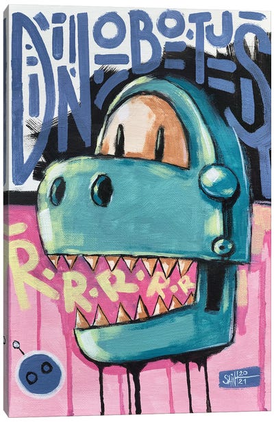 Dinobotus Canvas Art Print