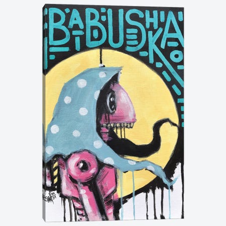 Babushka Canvas Print #RSA1} by Ruslan Aksenov Canvas Print