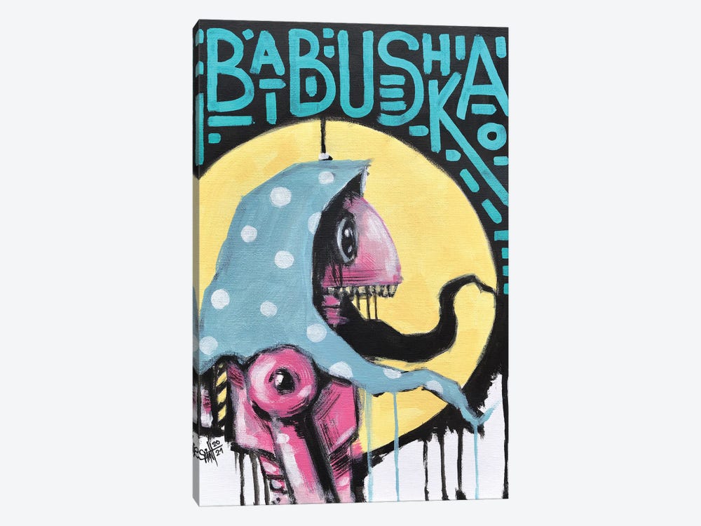 Babushka by Ruslan Aksenov 1-piece Canvas Art