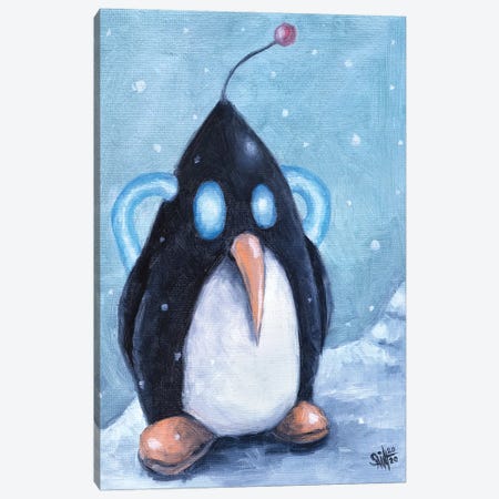 Penguin Canvas Print #RSA42} by Ruslan Aksenov Art Print