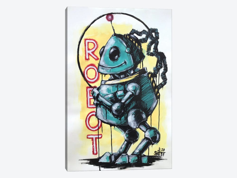 Robot VIII by Ruslan Aksenov 1-piece Art Print