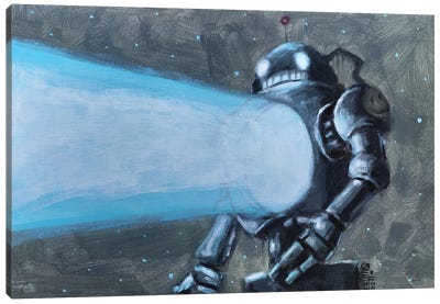 Star Maker Canvas Art Print - Robot Art