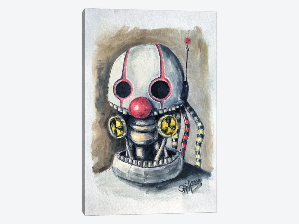 Clown by Ruslan Aksenov 1-piece Canvas Print