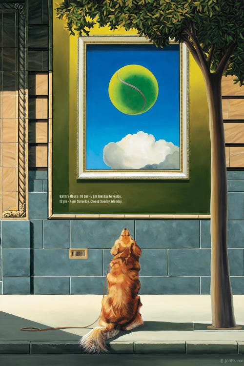 Fetch by Ross Jones wall art