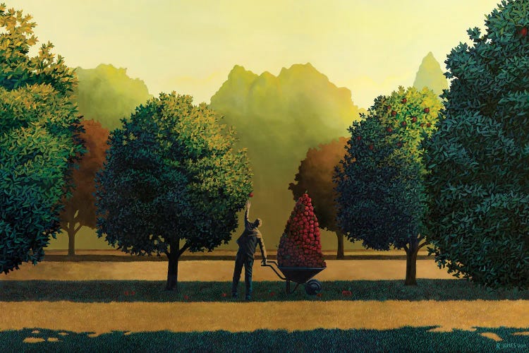 Greed by Ross Jones wall art