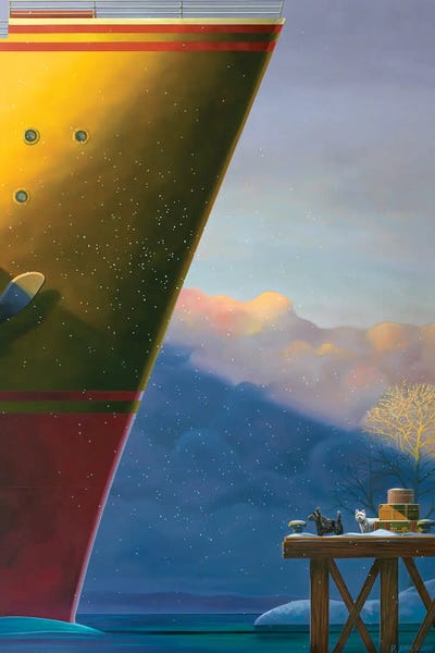 Cruise Ships: Arrival by Ross Jones