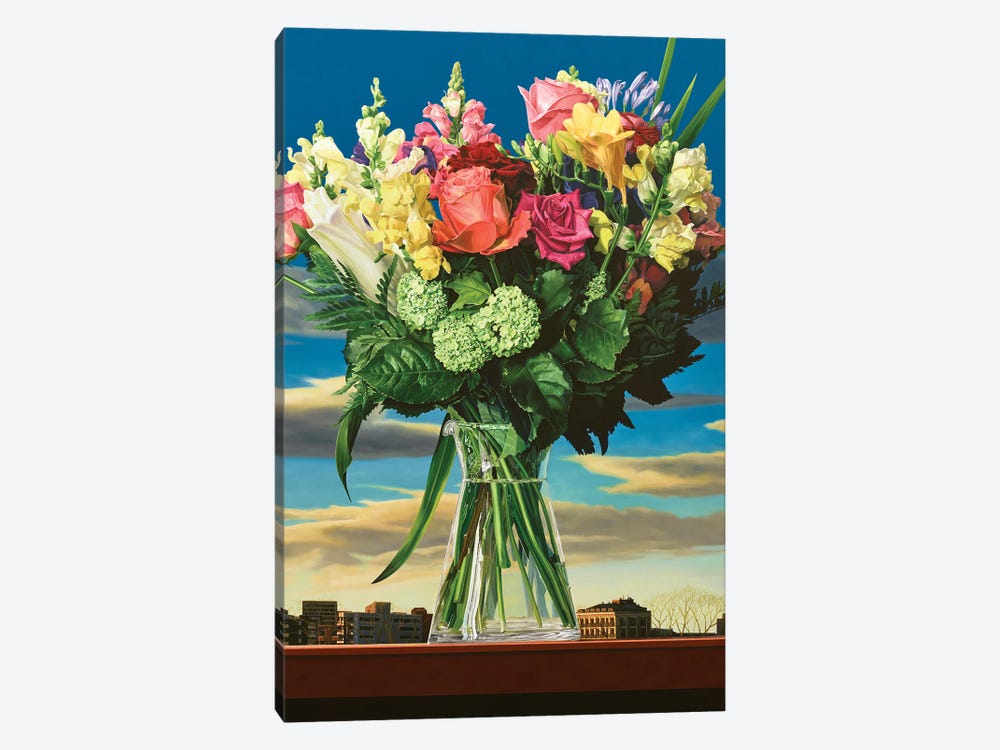 Summer In A Vase by Ross Jones 1-piece Canvas Wall Art