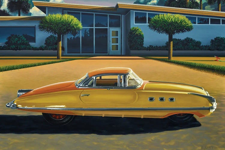 Turismo Packard by Ross Jones wall art