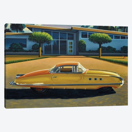 Turismo Packard Canvas Print #RSJ37} by Ross Jones Canvas Wall Art
