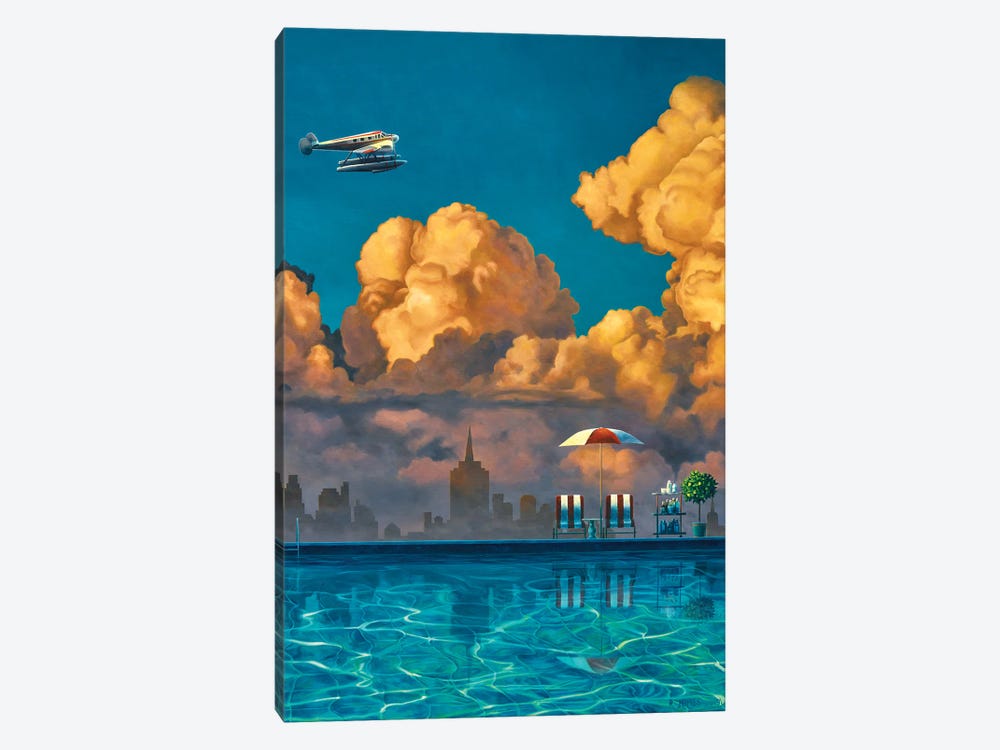 Stopover by Ross Jones 1-piece Canvas Wall Art