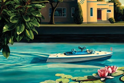 Uncharted Waters by Ross Jones canvas print