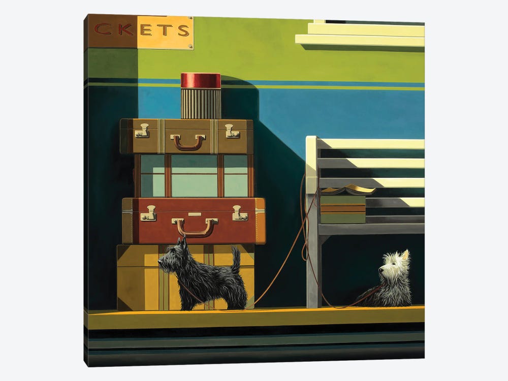 Travelling Companions by Ross Jones 1-piece Canvas Wall Art