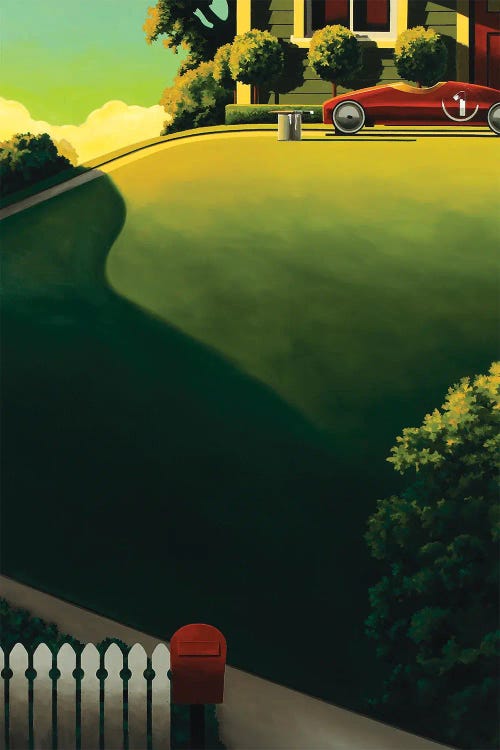 Test Drive by Ross Jones wall art