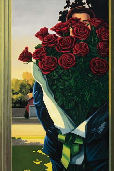 Anonymous Delivery by Ross Jones canvas print