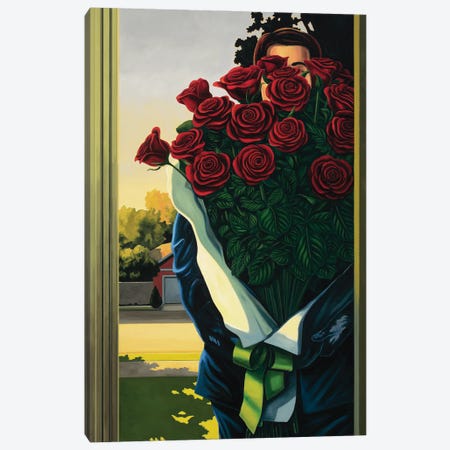 Anonymous Delivery Canvas Print #RSJ8} by Ross Jones Canvas Wall Art
